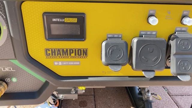 Champion 4375/3500 watt dual fuel generator-máy phát điện смотреть онлайн