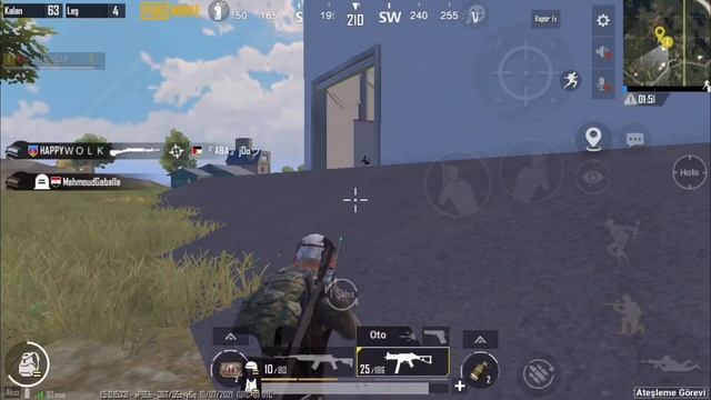 iPhone SE (2016) PUBG Mobile 4 Fingers Claw Gameplay смотреть онлайн