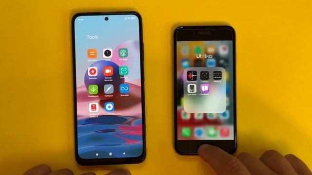 Xiaomi Redmi Note 10 vs iPhone 6s смотреть онлайн