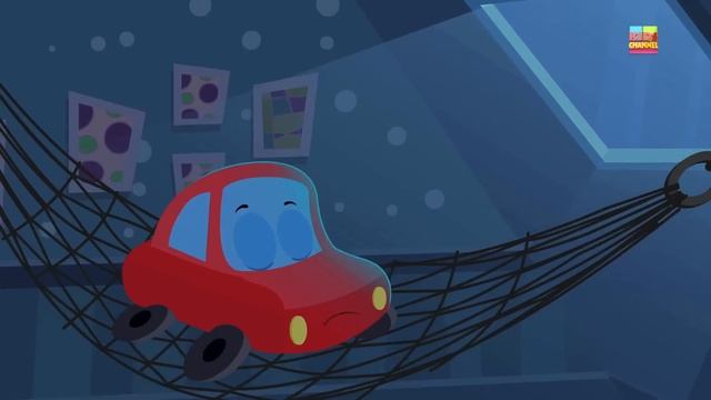 Little Red Car Rhymes - Run Little Red Car Run ! Little Red Car And The Haunted House Monster Truck смотреть онлайн