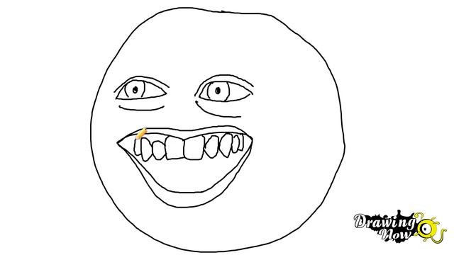How to Draw Annoying Orange (Super Easy) смотреть онлайн