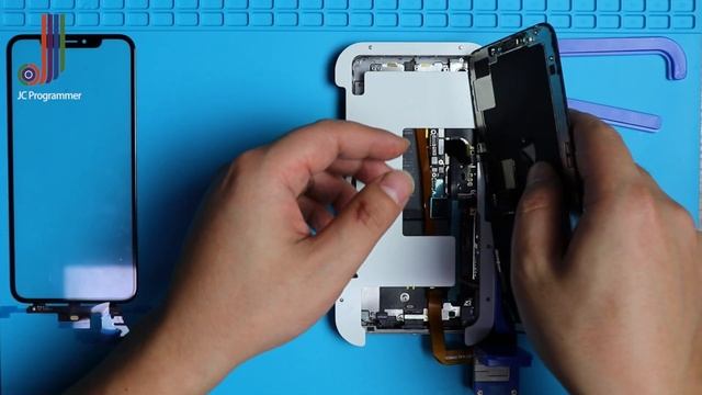 JC Touch Panel function testing fixture for iPhone X/XS/XSMAX смотреть онлайн