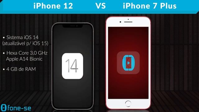 iPhone 12 vs iPhone 7 Plus (Comparativo) смотреть онлайн