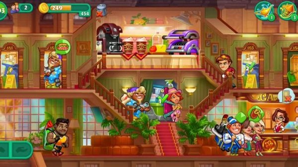 Grand Hotel Mania level 44 - Golden Apple