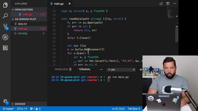 justforfunc #34: Plotting Data with gonum/plot (ML4G #1) смотреть онлайн