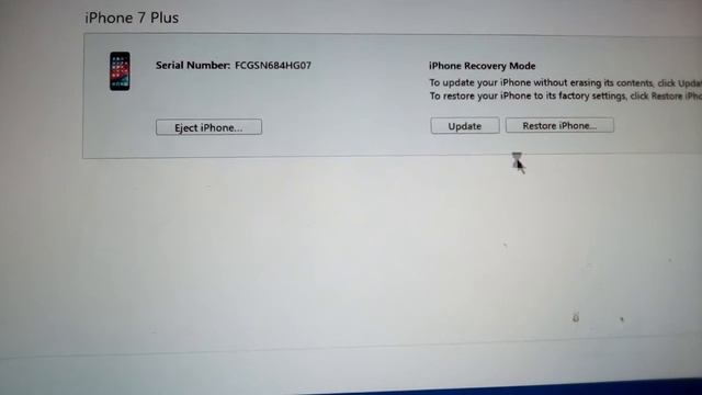 Restore iPhone in iTunes without Updating IOS firmware смотреть онлайн