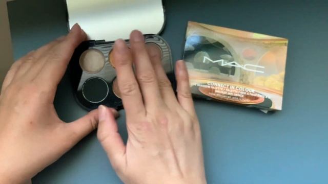 MAC Connect In Color Eye Shadow Palette (Bronze Influence) Swatch