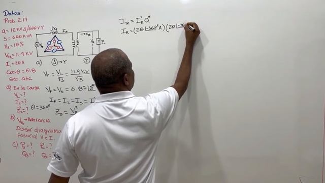 Stevenson 2.17-A. Desfasamientos y circuitos equivalentes en transformadores trifásicos. Delta-Y смотреть онлайн