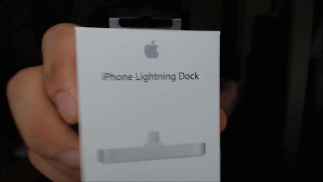 Apple iPhone Lightning Dock unboxing смотреть онлайн