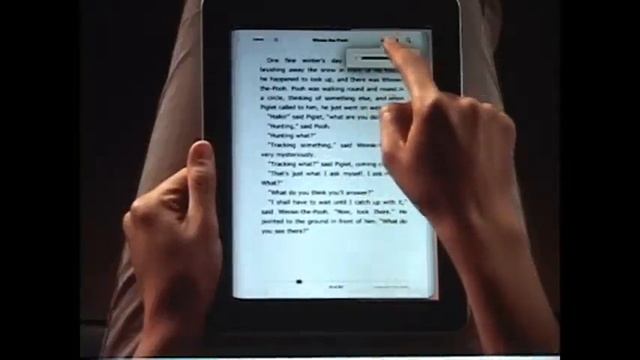 Apple Ipad 3G Demo Video for using iBooks App HD смотреть онлайн