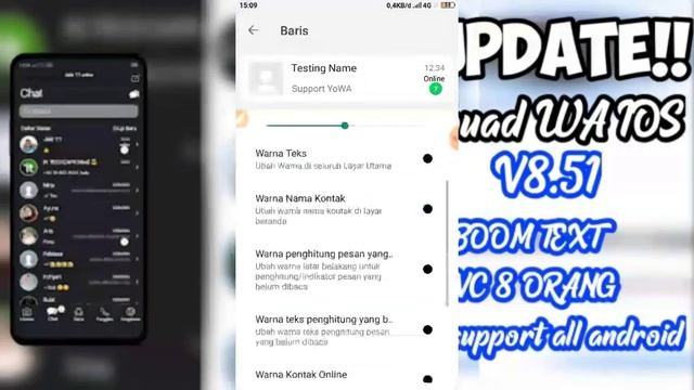 UPDATE!! MB Fouad IOS V8.51.Bisa BOOM TEXT! смотреть онлайн