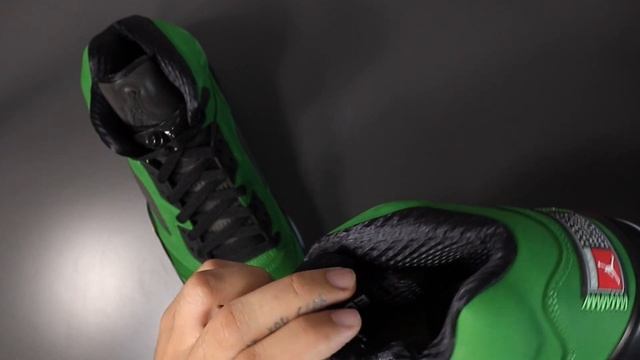 Air Jordan 5 Retro SE "Non-Oregon Ducks" (Apple Green/Black) Unboxing and Review смотреть онлайн