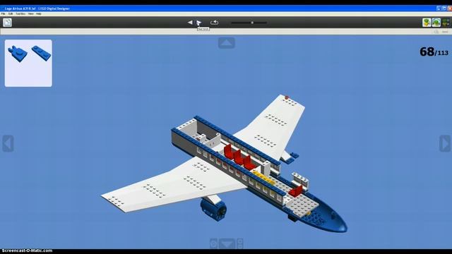 How to build a Lego Airbus A318 смотреть онлайн