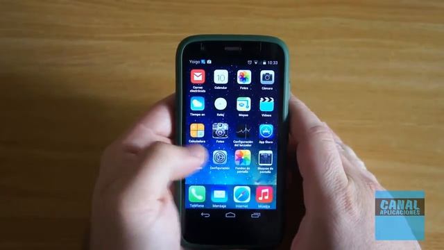 Probando iOS 7 Launcher смотреть онлайн