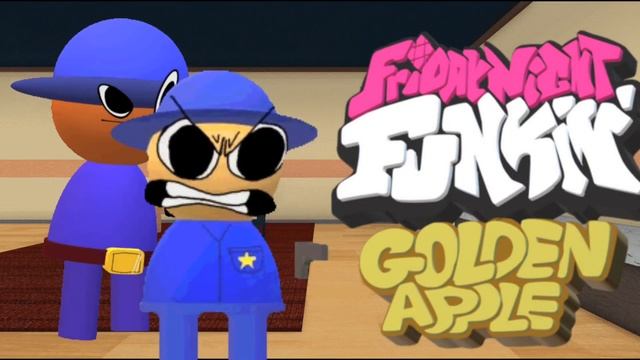Enforcers FULL SONG - Friday Night Funkin' Golden Apple Edition Leak смотреть онлайн