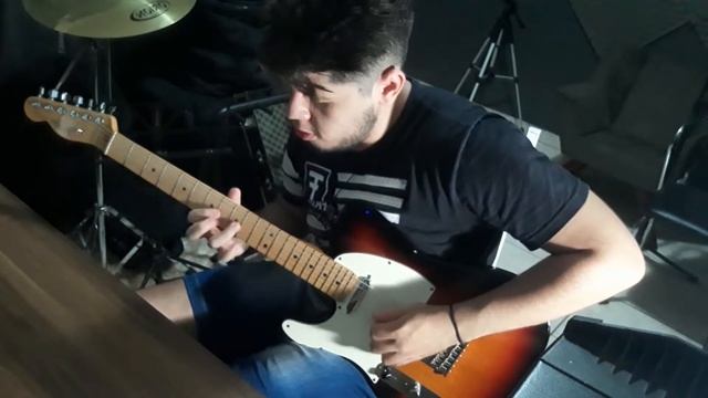 Angra - Spread Your Fire (solo cover) Marcelo Silva смотреть онлайн
