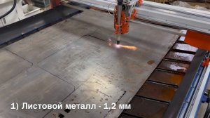 Станок плазменной резки с ЧПУ 3 в 1
