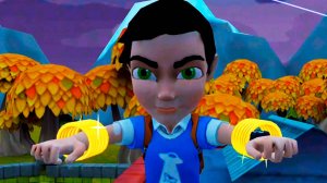 Дарк Ридл 2 ХЭЛЛОУИН НОЧНОЙ ПОЛЕТ - Привет Сосед мультфильмы, мультики смотреть