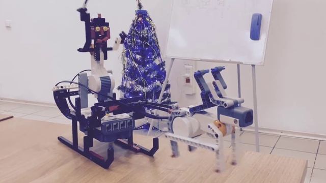 Santa Claus из Lego EV3 | Робототехника | SmartLab