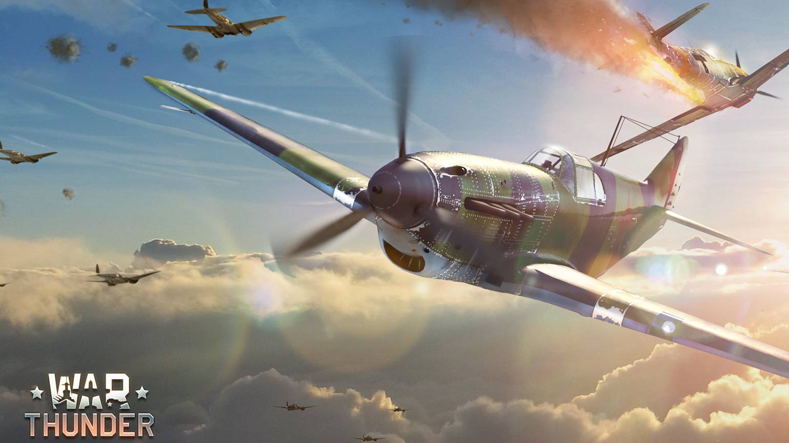 WarThunder с кошечкой смотреть онлайн