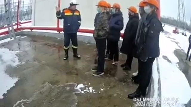 Экскурсия школьников 9 класса на ПС 500 кВ Хехцир 2 17.03.2021 смотреть онлайн
