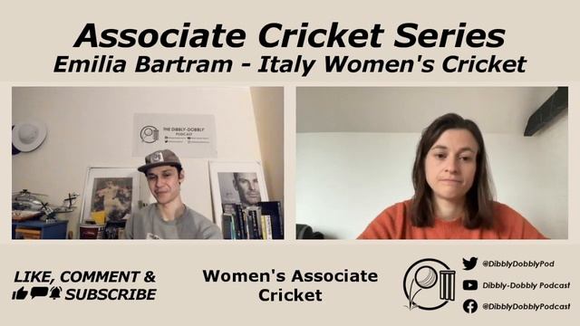 Emilia Bartram | Italy Women’s Cricket | Associate Cricket Series | Dibbly Dobbly Podcast | Part 2 смотреть онлайн