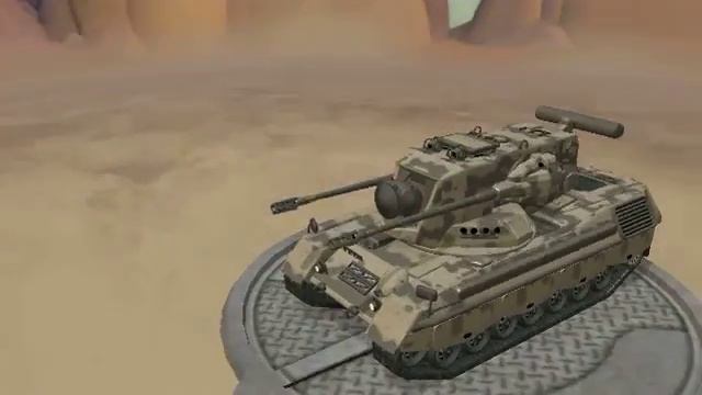 Flakpanzer Gepard Spore model display смотреть онлайн