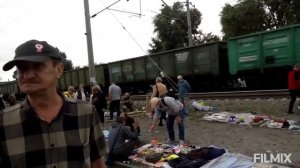 Блошиный Рынок Петровка Киев Барахолка на ЖД путях #ВидеоЗапискиМихалыча
