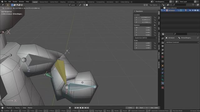 Rigging in Blender 2.93 - Part 4: Inverse Kinematic Arm Construction смотреть онлайн
