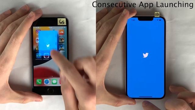 iPhone 13 vs iPhone 6s Speed Test смотреть онлайн