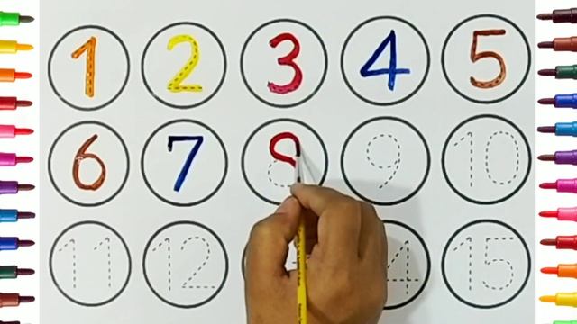 1234 numbers I 1 to 20 number song I counting numbers I learn counting I kids learning смотреть онлайн