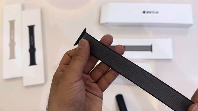 Apple Watch 44mm Anchor Gray Sport Loop #apple #applewatch #sport #loop #kordon