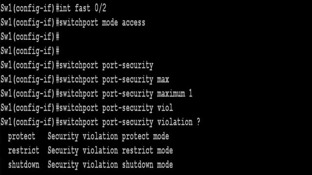101 Free CCNA Labs - Switchport Port Security смотреть онлайн