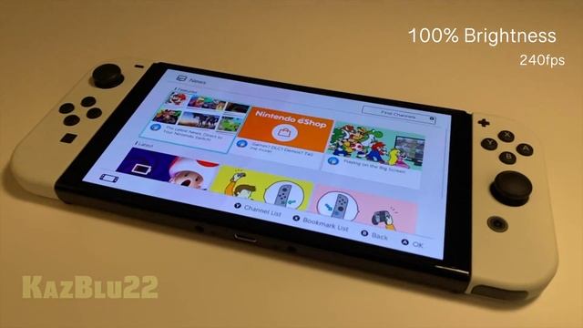 Nintendo Switch OLED Eye Strain and Flicker (PWM) смотреть онлайн