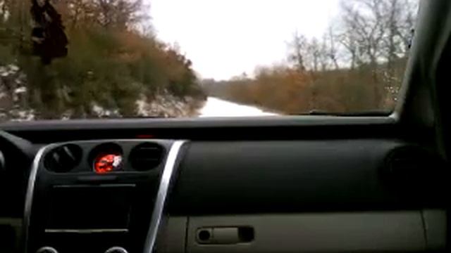 Mazda cx-7 on snow 2012 Halkidiki смотреть онлайн