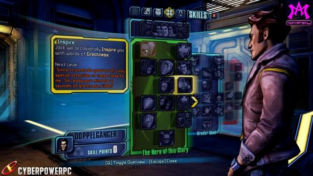 Borderlands The Pre-Sequel Leaked Handsome Jack Skill Tree Hero Of The Story Preview & Breakdown! смотреть онлайн