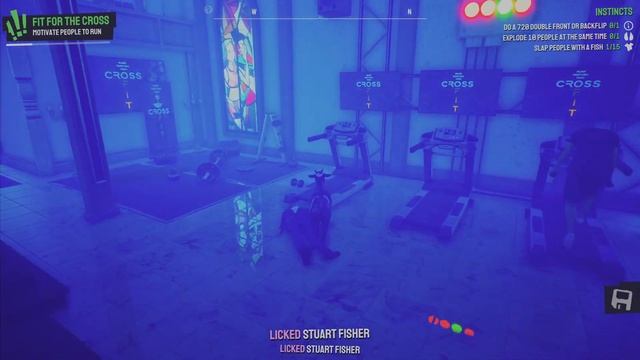 Goat Simulator 3 - Secret Event - Fit for the Cross - How to Motivate people to run смотреть онлайн