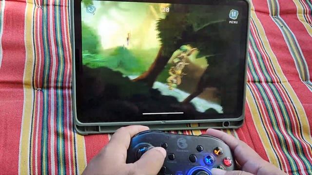 Unboxing gamepad wireless gamesir T4 PRO dan tes games di Ipad Air 4 2020 смотреть онлайн
