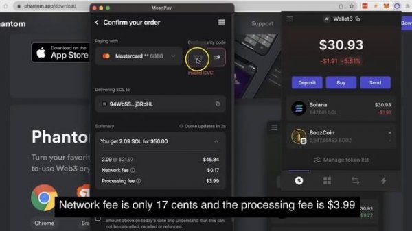 Install Phantom Wallet trade on Raydium.io