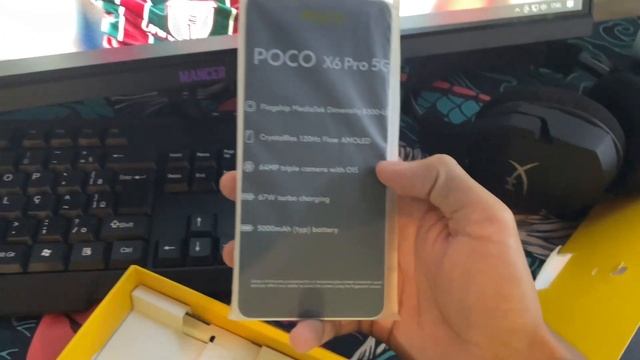O Novo POCO X6 PRO! #Unboxing #Xiaomi #pocox6pro5g #pocox6pro смотреть онлайн