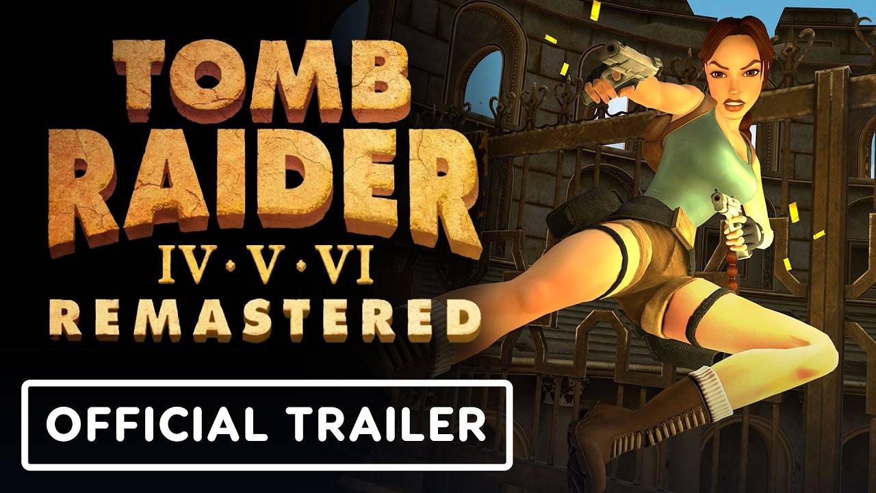 Tomb Raider IV-VI Remastered - Официальный Анонсирующий Трейлер смотреть онлайн