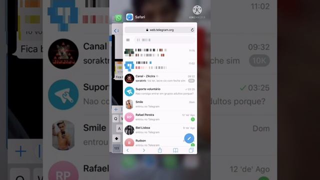Como retirar a restrição de grupos +18 do Telegram no iphone “Sem Aplicativo” смотреть онлайн