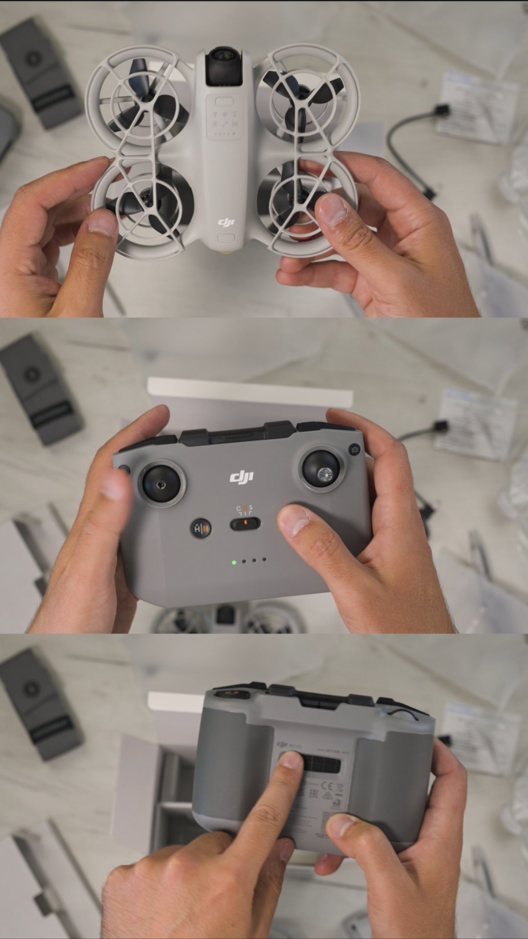 DJI Neo распаковка Fly More Combo #shorts 👍 смотреть онлайн