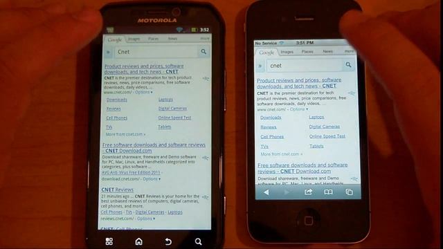 Photon 4G vs. iPhone 4 SPEED TEST смотреть онлайн