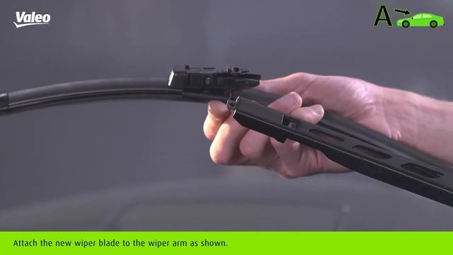 Valeo Wiper Blade MultiConnection "How to Fit" guide for Pinch Tab (for BMW) смотреть онлайн