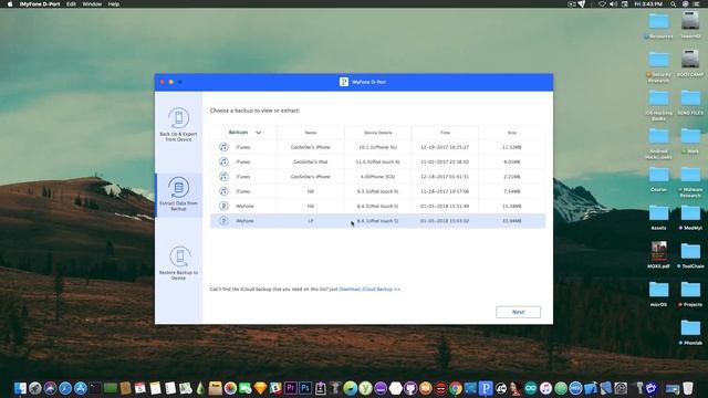 iOS 11.x/iOS 10.x How to Extract Data from iOS Backup | D-Port Review смотреть онлайн