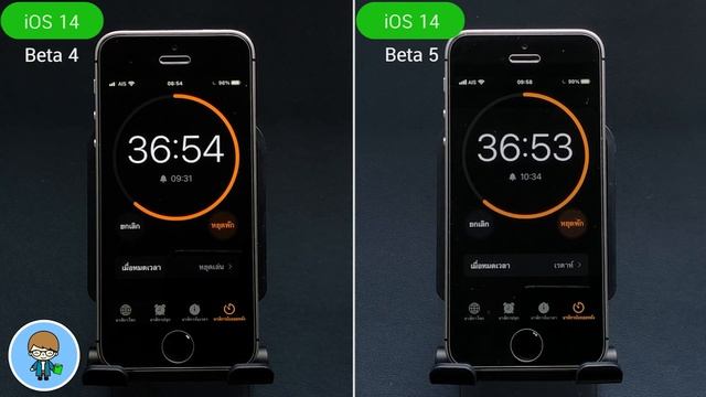 iOS 14 iPhone SE Speed VS Battery 🔋 iOS 14 Beta 4 VS iOS 14 Beta 5 | EP.298 смотреть онлайн