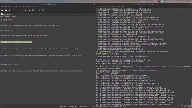 Best Customisation Of Linux Mint Into MacOS Looks : Configuring Themes and Plank (Dock) смотреть онлайн