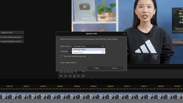 Create Subtitles Easily with Just 1 Click! | PowerDirector Tutorial смотреть онлайн