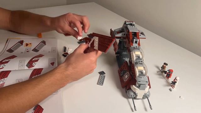 Lego Star Wars Coruscant Guard Gunship (75354) | Speed Build смотреть онлайн